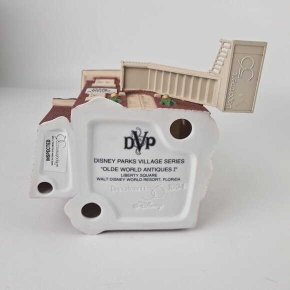 Dept 56 Heritage Collection Disney Parks Village OLDE WORLD ANTIQUES 5351-1 - Picture 7 of 8